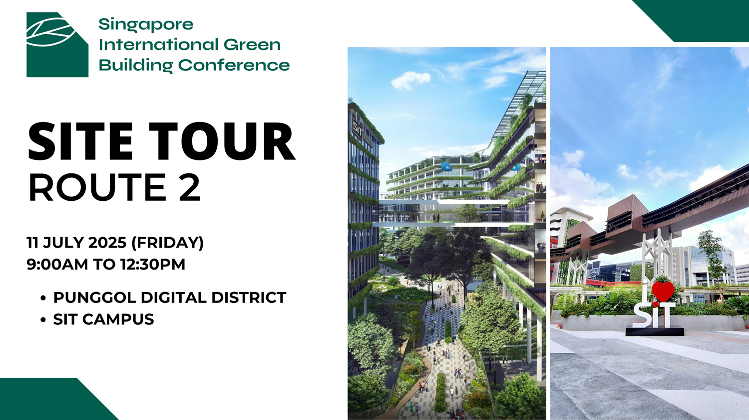 [IGBC-SG 2025] Site Tour Route 2 - Punggol Digital District & SIT ...