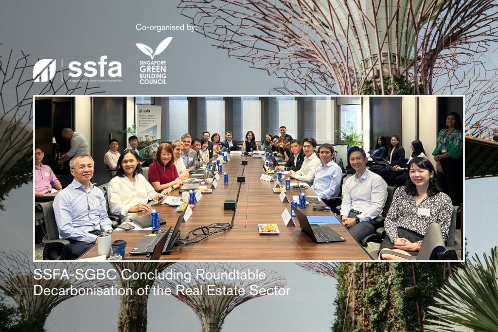 SSFA–SGBC Concluding Roundtable: Real Estate Sector Decarbonisation 7 Singapore Green Building Council 1753874415870