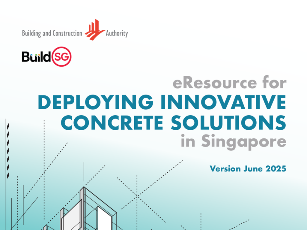 Deploying Innovative Concrete Solutions in Singapore 6 Singapore Green Building Council BCA Concrete Banner 3