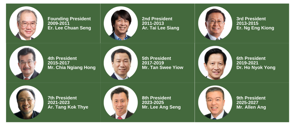 SGBC Board 2 Singapore Green Building Council SGBC Presidents till 2027