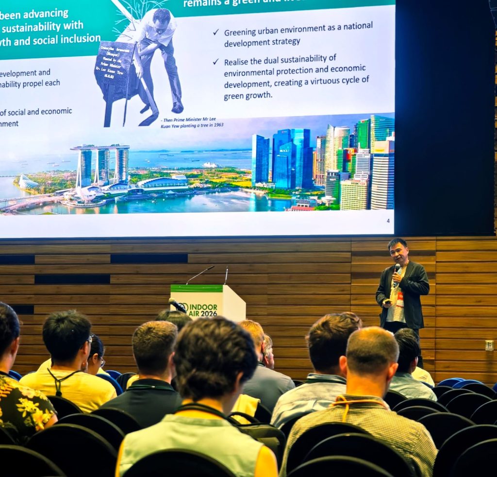 Indoor Air 2026: Singapore's Green Mark Journey Towards Greater Health and Wellbeing 1 Singapore Green Building Council 1781744982759