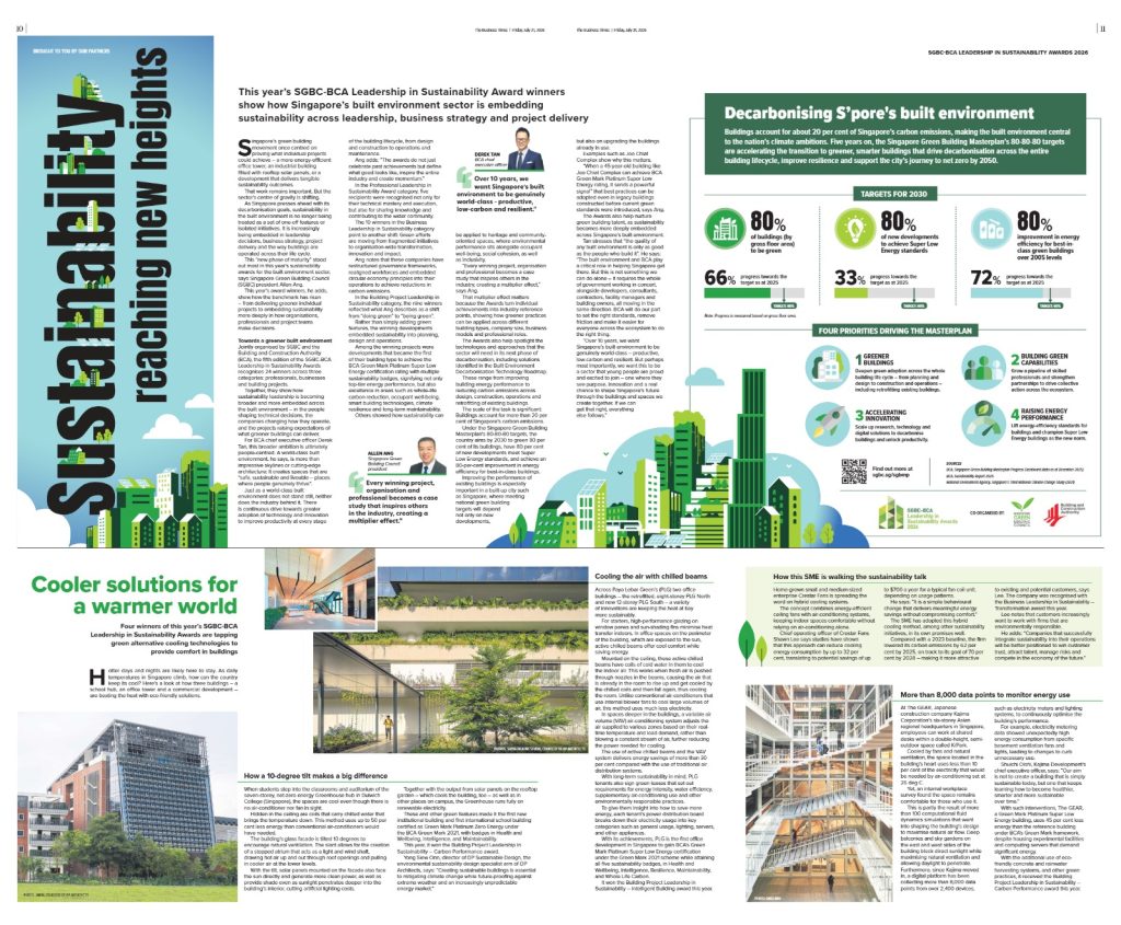 Leading the Way in Sustainability 2 Singapore Green Building Council BT 1 30 July 2026