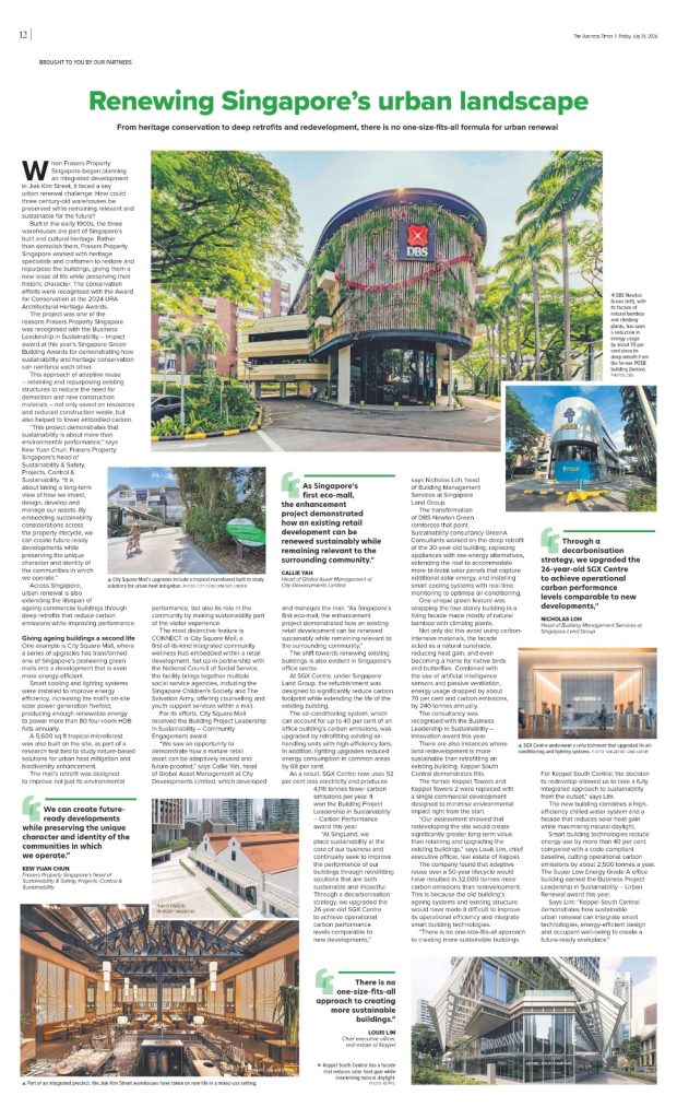 Leading the Way in Sustainability 3 Singapore Green Building Council BT 1 30 July 2026 2